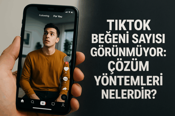 TikTok Beğeni Sayısı Görünmüyor Çözüm Yöntemleri Nelerdir