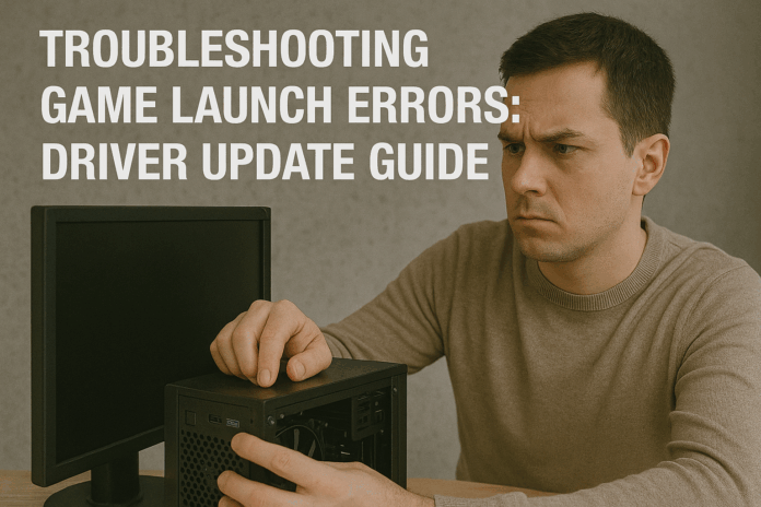 PC’de Oyun Çalıştırma Hataları Driver Güncelleme Rehberi