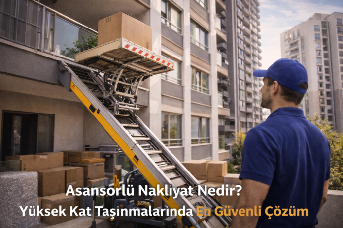 Asansörlü Nakliyat Nedir Yüksek Kat Taşınmalarında En Güvenli Çözüm