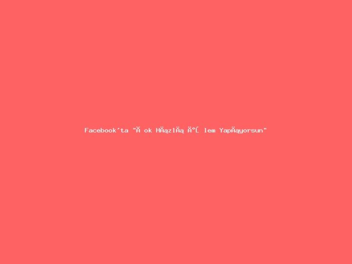 Facebook'ta 